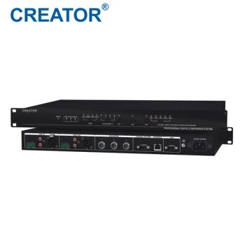 Wireless Conference Microphone System Management Controller Microphone Controller - GUANGZHOU CREATOR CORPORATION(CHINA) - China
