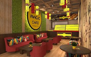 Restaurant Interior Design Service - Pushpa Decors - India