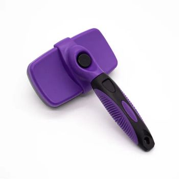Pet Grooming Products Hair Remover Pet Cleaning Shedding Brush Hair Removal Comb Self Cleaning Dog Grooming Comb Brush - Ningbo Yuheng Medical Equipment Company Ltd - China