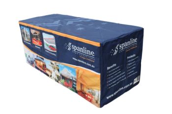Custom Printed Fitted Tablecloths for Wedding Exhibition Tradw Show Events - Xiamen Novelty Flag Co., Ltd. - China