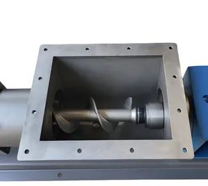 Open Hopper Single Screw Pump for Liquids of High Solids Content - Zhejiang Nanchi Pump Co., Ltd. - China
