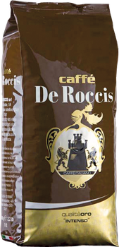 roasted coffee beans and ground coffee - DE ROCCIS SRL - Italy