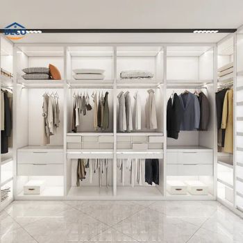 New Design Wooden Bedroom Furniture Clothes Storage Wardrobe Closet - Foshan Deke Yuehong Building Materials Co., Ltd. - China