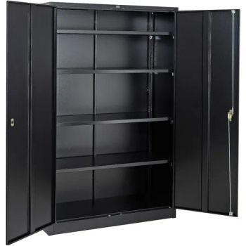 Home Office Heavy-Duty Metal Garage Tool Storage Cabinet with Locking Doors and 4 Adjustable Shelves for Tool Organization - Ningbo Hanteng Metal Products Co., Ltd. - China