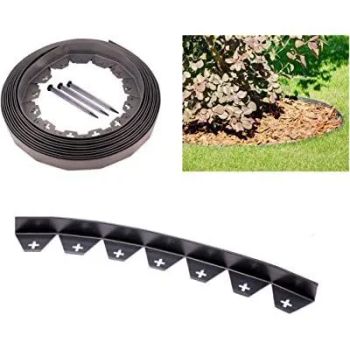 No Dig Plastic Garden Lawn Edge for Landscaping Decoration Thick 2mm Package Roll Model NO. GN Trademark GN Length 10meters - G and N Fortune Limited - China