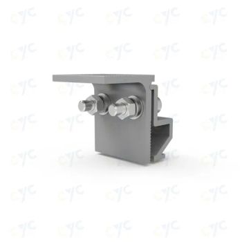 Adjustable Solar Panel Bracket Mounting Components Solar Clamp on Metal Roof - XIAMEN CYC ENERGY CO., LTD. - China
