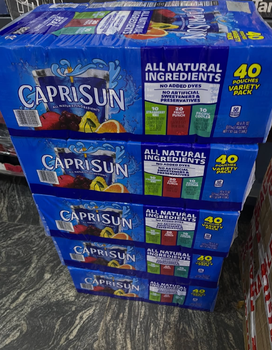 Fruit Beverage Pouches Capri Sun Variety Pack,Easy To Open Straw Included With Each Pouch - Sosa Merchant Solutions - Austria