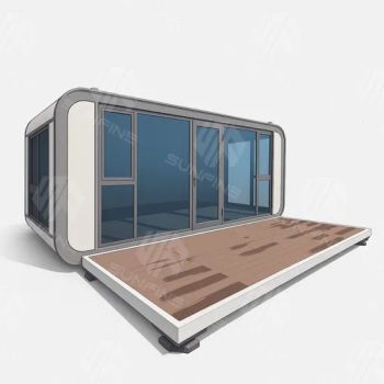 Prefabricated Hot Sale Hotel Modular Outdoor Movable Luxury Apple Cabin with Bedroom - Xiamen Sunfine Architect & Construction Co., Ltd. - China