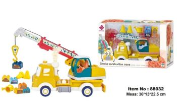 Cartoon Crane Truck Construction Engineering Kids Building Block Toys - Shenzhen Brothers Technology Co., Ltd - China