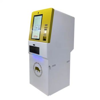 Automatic Token Change Machine Banking Services Counter Bill Changer Coin Cash Accecptor and Deposit Money Currency Changer Kiosk - Shenzhen Hongzhou Smart Technology Co., Ltd. - China