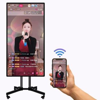43 Inch Live Broadcast Live Streaming Large LCD Display Touch Screen Monitor Equipment with Mobile Phone Screen Sharing Projector for Live Stream - Shenzhen Layson Optoelectronics Co., Ltd. - China