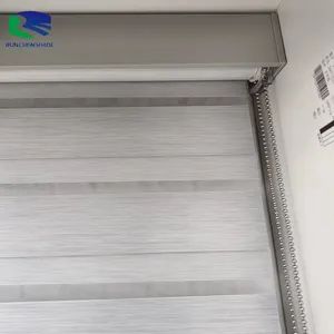 Wholesale Zebra Blind Fabric Zebra Roller Blinds Components of Plastic - Shouguang Runchen Environmental Protection Technology Co., Ltd. - China