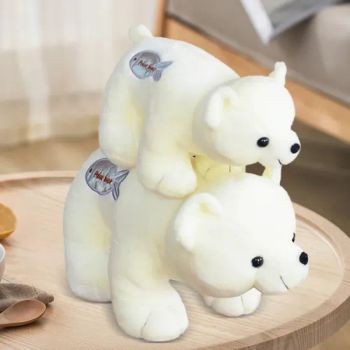Lovely Soft Animal Stuffed Plush Animal Toys Children Polar Bear Soft Toys - Ningbo Yinzhou Wenhui Paper Co., Ltd. - China