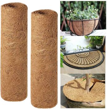 2 Rolls Flowerpot Basket Coco Fiber Sheet Coir Mat Liner for Garden Plants - Ningbo Mandarin Foreign Trade Co., Ltd. - China