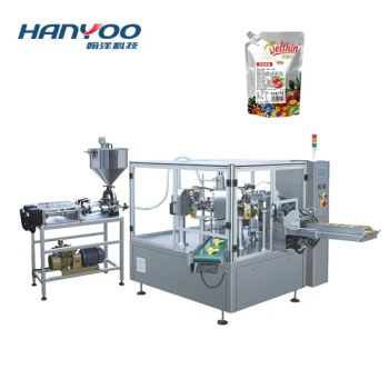 Hanyoo Full Aoto Stand-up Pouch Packaging Machine Fruit and Vegetable Juice Soft Pouch Packing Machines - JIANGSU HANYOO PHARMATECH CO., LTD. - China