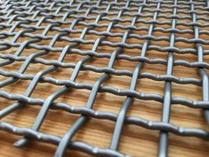 Crimped Iron Wire Mesh /Square Hole Screen Mesh for Sale Color Silver Length 50-200m Trademark YAQI Model NO. YQ-W02 Packaging - Anping Yaqi Wire Mesh Products Co., Ltd. - China