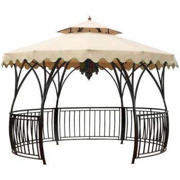 outdoor Pavilion Courtyard Villa Iron Gazebo - Maxspeed Group Co., Ltd - China
