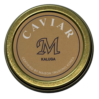 Premium Caviar - Kaluga Packaging tin Size 3.4 - 3.8mm Ingredients Caviar Storage Type Frozen Shelf Life 6 months Content Huso dauricus - IDOO Co., Ltd - South Korea
