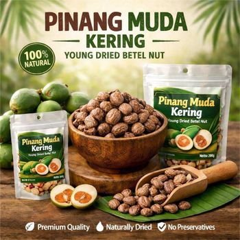 Young Baby dried Betelnut - PT. Synergy Natura Optima - Indonesia