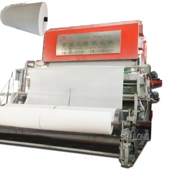 Full Automatic Toilet Paper Making Machine Paper Product Making Machinery High Speed Tissue Paper Roll Machinery 10t - QinYang ShiLong Machinery Manufacturing Co., Ltd. - China