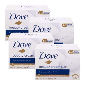 Dove Moisturizing Beauty Bar Soap Mild Gentle Cleanser for Face Hands Body Daily Skin Care - S-SQUAD - France