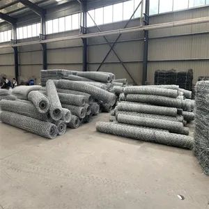 Hexagonal Hole Gabion Wire Mesh Retaining Wall 2*1*1m 200X100X50mm Gabion Basket Landscape Stone Cage Fence Gabion Mesh Box - Hebei Dunqiang Hardware Mesh Co., Ltd. - China