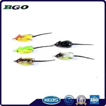 5 Colors 5.1cm/8.2g Frog Soft Lure Mullet Snakehead Fish Bait Fishing Lure - Shanghai BGO Import & Export Co., Ltd. - China