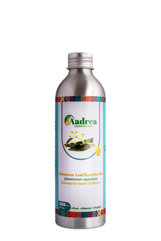 Cinnamon leaf essential oil - 100% pure natural steam distilled - Aadrea Essential Oils - Uganda