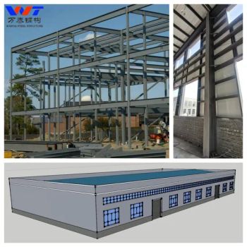 Steel-Framed Showrooms\Iron Fire Escape Structures\Alloy Exhibition Halls\Designed to Withstand Heavy Loads and Harsh Environments. - Gaomi Wantai Steel Structure Engineering Co., Ltd. - China