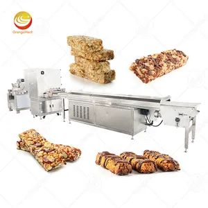 Small Automatic Date Bars Extruder Protein Bar Cut Cereal Granola Sesame Snack Energy Bar Make Machine - Luohe Orange Mechanical Equipment Co., Ltd. - China