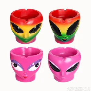 Hot Sale Special Creative Ashtray Cigar Ashtray Alien Ceramic Ashtray - Yiwu Sake Trading Co., Ltd - China