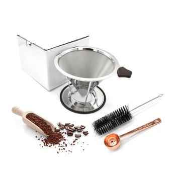 Stainless Steel Basket Filter Funnel for French Press Style Cold Brew - Anping County Yaoan Wire Mesh Products Co., Ltd. - China