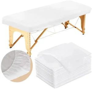 Disposable Bed Sheets Cover Size Full Origin Hubei Age Group Adults Technics Nonwoven Pattern Plain Dyed OEM/ODM Acceptable - Xiantao Generalcare Protection Products Co., Ltd. - China