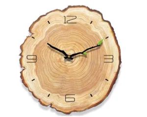 Nordic Creative Mute Annual Ring Wall Clock for Home Decoration - Skylark Network Co., Ltd. - China