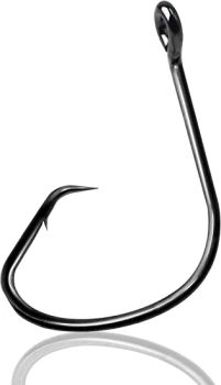 Fishing Circle Hooks Offset Fish Hook Saltwater, Barbed Live Bait Hooks Black Nickel/Wide Gap for Catfish Striped Bass - Weihai Lotus Outdoor Co., Ltd. - China