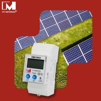 Solar Photovoltaic Charging Watt Panel Smart Energy Power Meter DC Solar Grid Meters - IVY METERING CO., LTD. - China