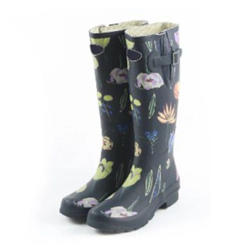 Fashionable Women Waterproof Tall Rain Rubber Boots - Hangzhou Centralstar Sporting Goods Co., Ltd. - China