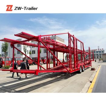 Heavy-Duty Car Transport Trailers for 2 and 3 Axles - Shandong Zhuowei International Trading Co., Ltd. - China
