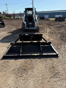 2026 Jenkins Iron & Steel 78″ Land Leveler w/Teeth Skidsteer Attachment - senesie mfg llc - United States