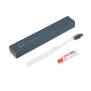 Disposable Biodegradable Plastic Toothbrush with Toothpaste - Yangzhou Shitong Hotel Supply Co., Ltd. - China