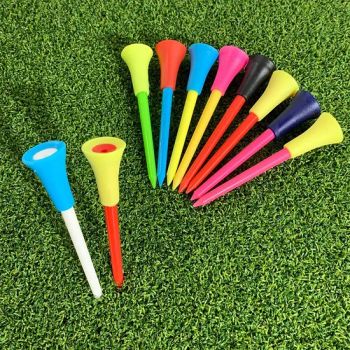 Factory Price Rubber Plastic Golf Tees Custom Logo Printed - Xiamen Mlg Sports Equipment Co., Ltd. - China