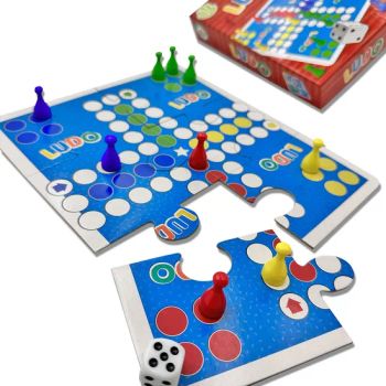 Hot Sale Ludo Game Flying Chess Educational Custom Paper Memo Board Game Printing Flash Cards Kids Puzzle Toy Early Learning - Taizhou Melon Toys Co., Ltd - China