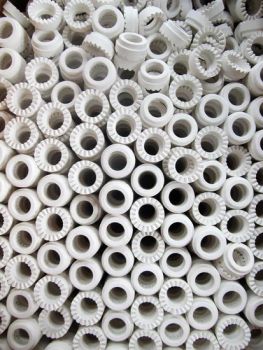 Ceramic Protective Ferrule for Stud Welding Origin China Trademark TCH HS Code 690919 Pack Carton Box Type Ceramic - Lianyungang Xin Zhong Ao New Material Co., Ltd - China
