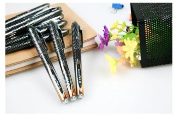 School Supplies Snowhite Pen Stick Roller Ball Pens Liquid Ink, Fine Point, Black Ink, 12CT Box - Qingdao Changlong Stationery Co., Ltd. - China