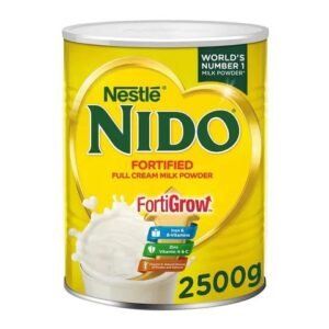 Bulk NIDO Instant Full Cream Milk Powder – 2500g (2.5kg Tin) Additives Minerals, None, Other, Vitamins Fat Content Fat-Free, Full Fat, Other, Reduced Fat - Almaa SCS - Belgium