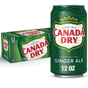 CANADA DRY GINGER ALE CN, 12OZ/12PKX2 - A&A FOOD DISTRIBUTORS - United States