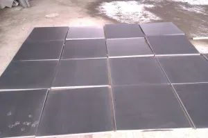 Natural Stone Pure Absolute Black Granite for Tiles Origin China Thickness 2cm Size 125*30*2 Trademark SRS Shape - XIAMEN SRS TRADING CO., LTD. - China