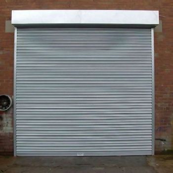 Industrial MS Rolling Shutter Style Full Height Position Exterior Durability Durable Material Mild Steel Surface Finish - Trinity Tecsolutions - India