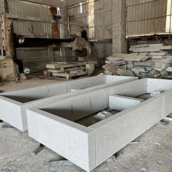 Exterior Project Stone G633/G603/G654/G623 White/Light/Dark Grey Granite for Pillars/Posts/Fence/Column/Wall Cladding Tiles/Kerbs/Flower Pots/Coping/Table/Bench - XIAMEN YQC CO., LTD. - China