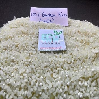 Broken rice is a type of rice grain that has fractured into smaller pieces during the milling process. It is often used in dishes like congee, risotto, and rice pudding. The broken rice grains absorb flavors well and cook quickly, making them a versatile ingredient in various cuisines. - ECO EXPORT - India